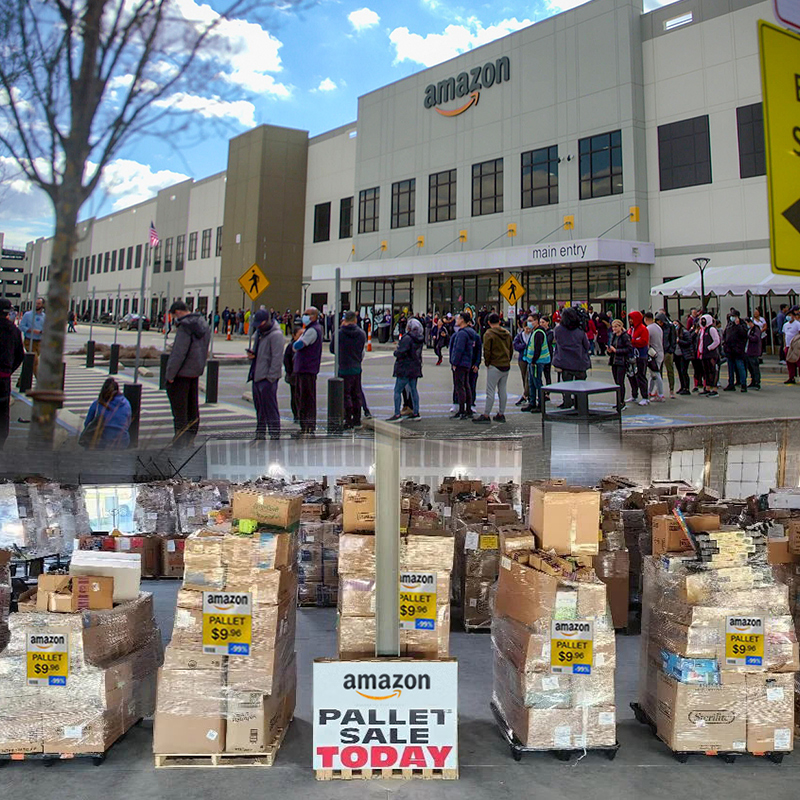 🎁2025 Amazon Warehouse Returpallar📱💻🎮 - Sista chansen att beställa