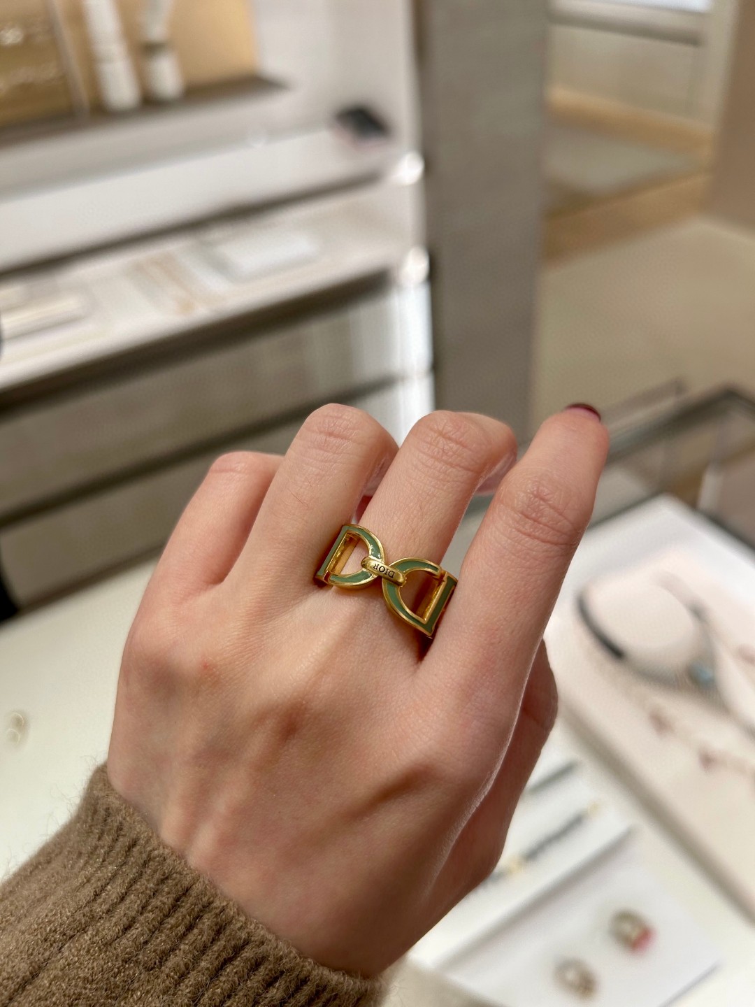 Dior Alphabet Ring