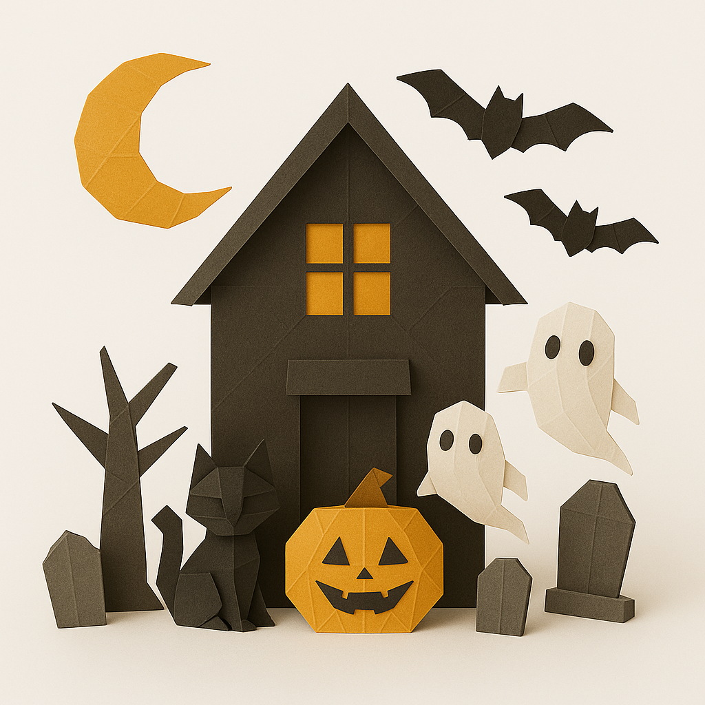 DIY Halloween Paper Craft Kit
