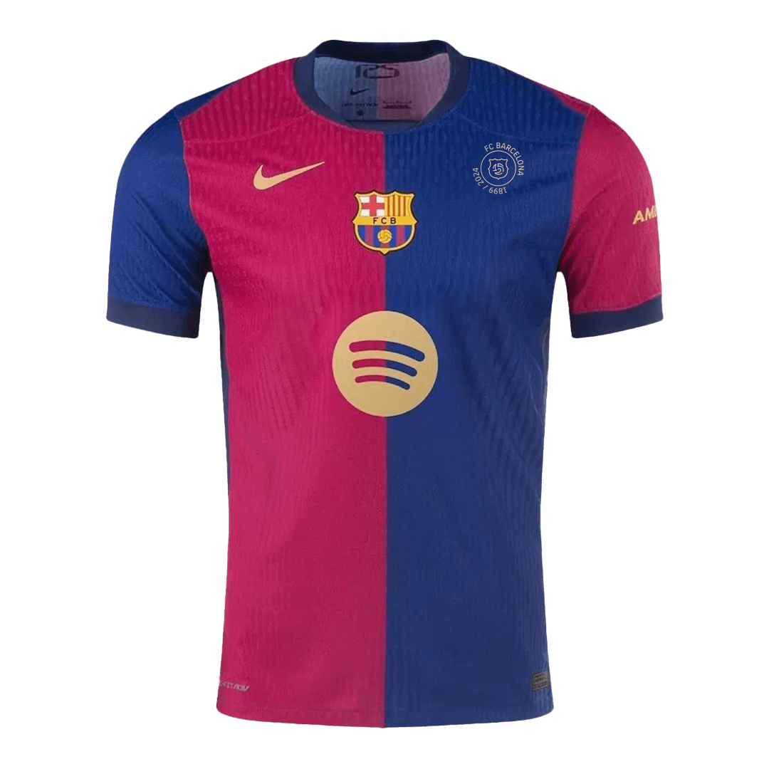 Authentic Barcelona Home Football Shirt 2024/25 - 125th Anniversary (Spotify Logo without text)