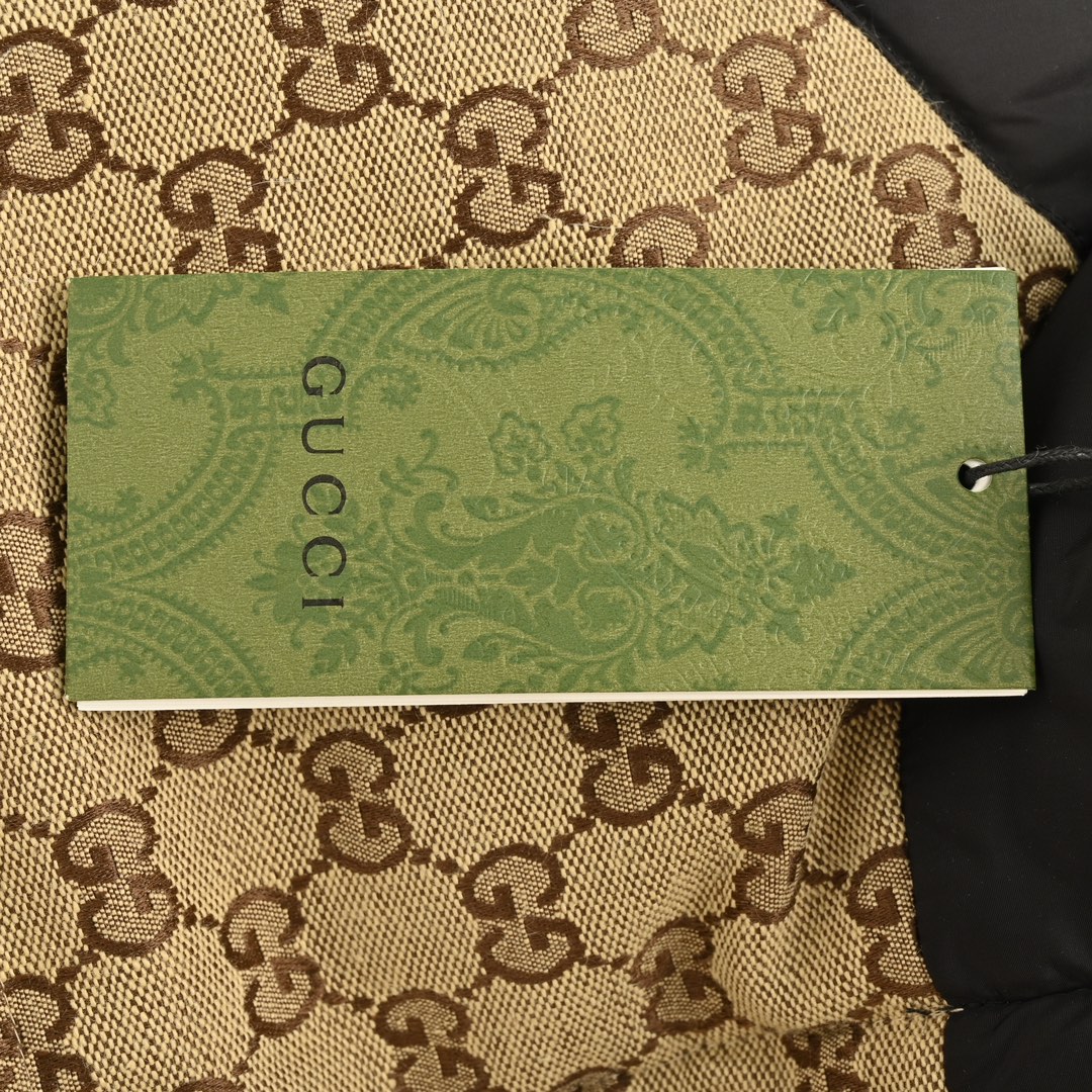 Gucci 24Fw all-over jacquard monogram patchwork down vest