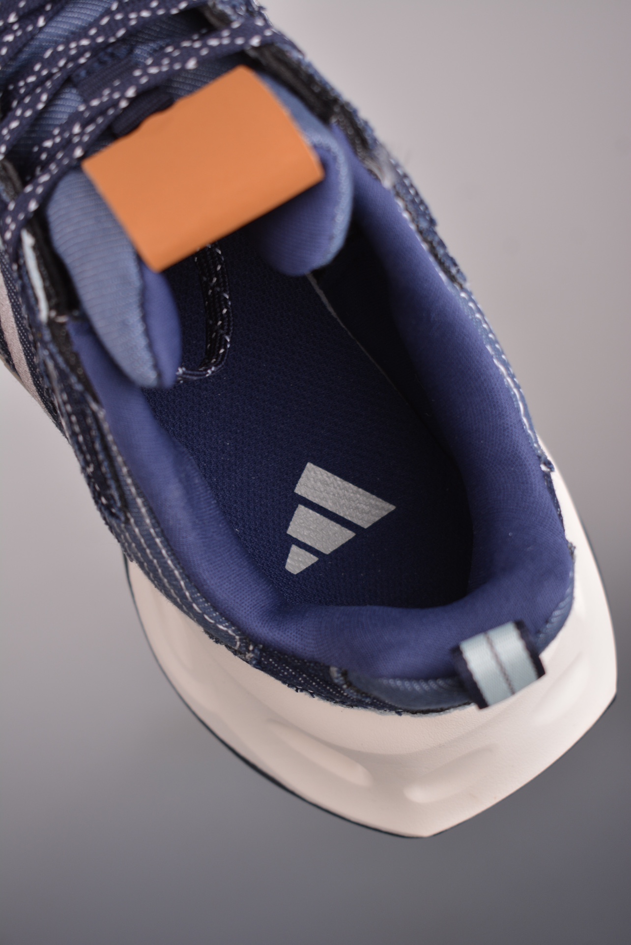 Adidas XLG Runner Deluxe Denim Blue Dark Blue JS1598