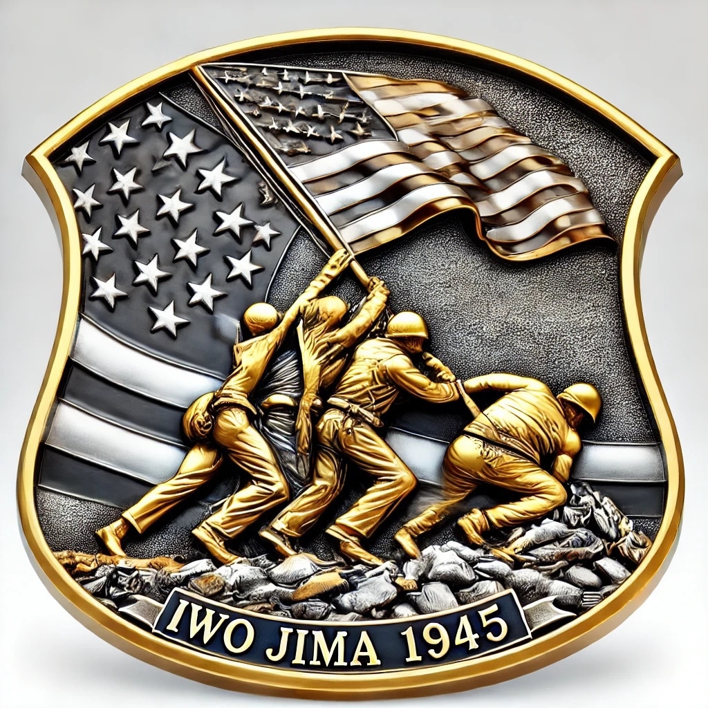 The 80th Anniversary of Iwo Jima Pin