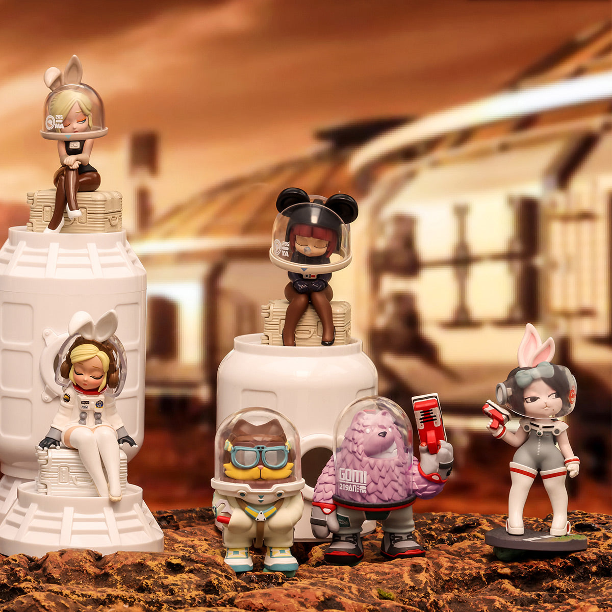 POP MART COOLABO Space Hood Series [1 Blind Box]