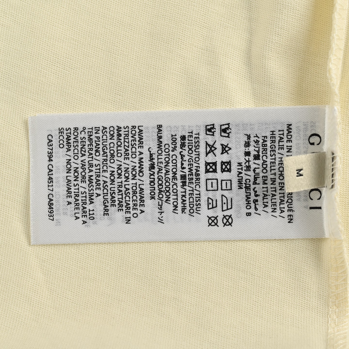 Gucci 24ss cartoon print short sleeve