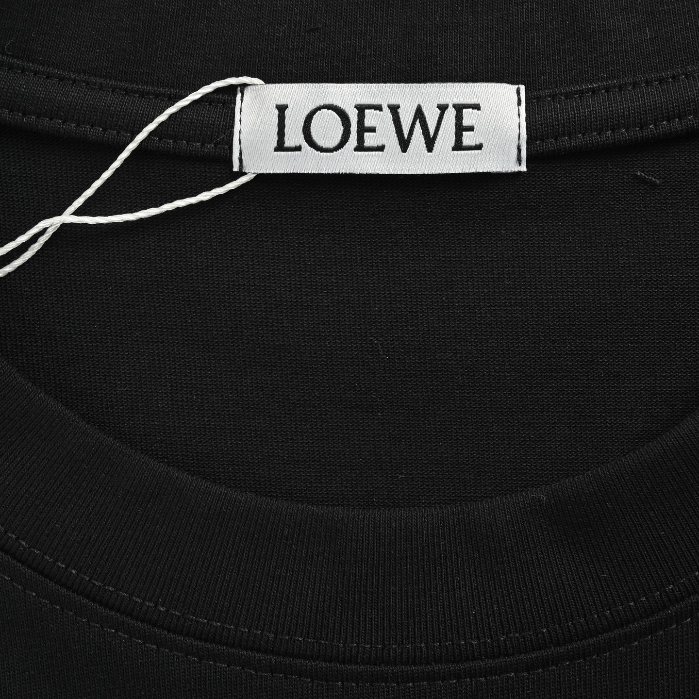 Loewe 25ss tape four-leaf clover print short-sleeve