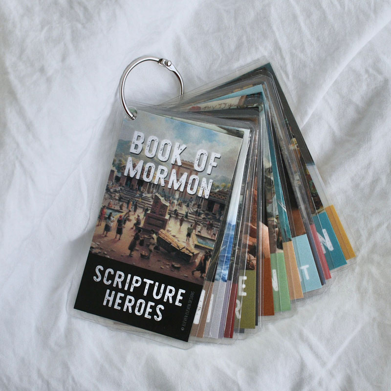 Book of Mormon Scripture Hero Cards