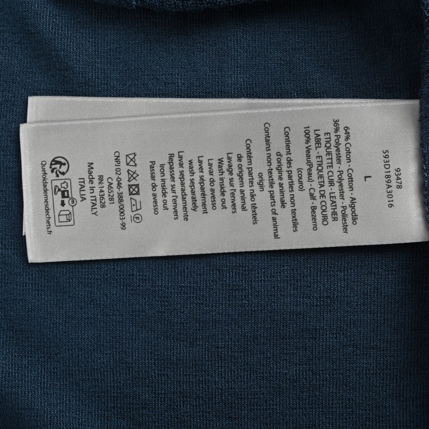 Dior 25ss small logo embroidered terry short sleeves