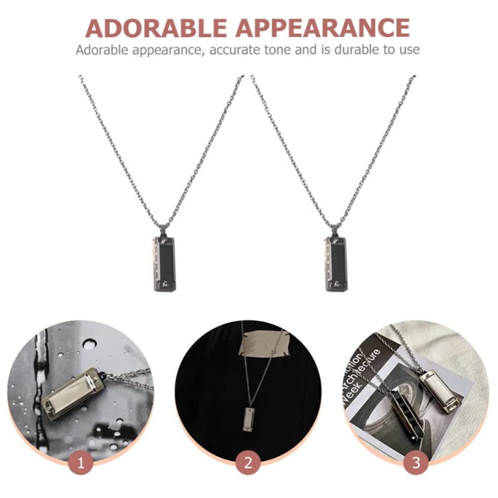 🔥Mother's Day Sale 50%- Harmonica Necklace-BUY 1 GET 1 FREE🔥