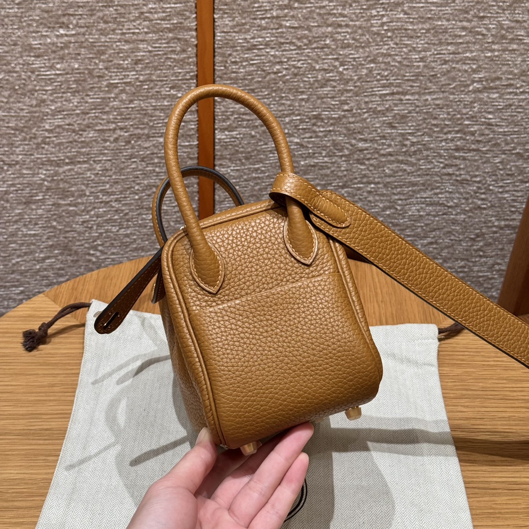 Hermès Lindy 2SSesame Handbag (Handmade to Order)