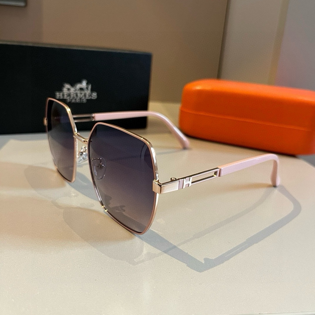 Hermes Square Frame Sunglasses
