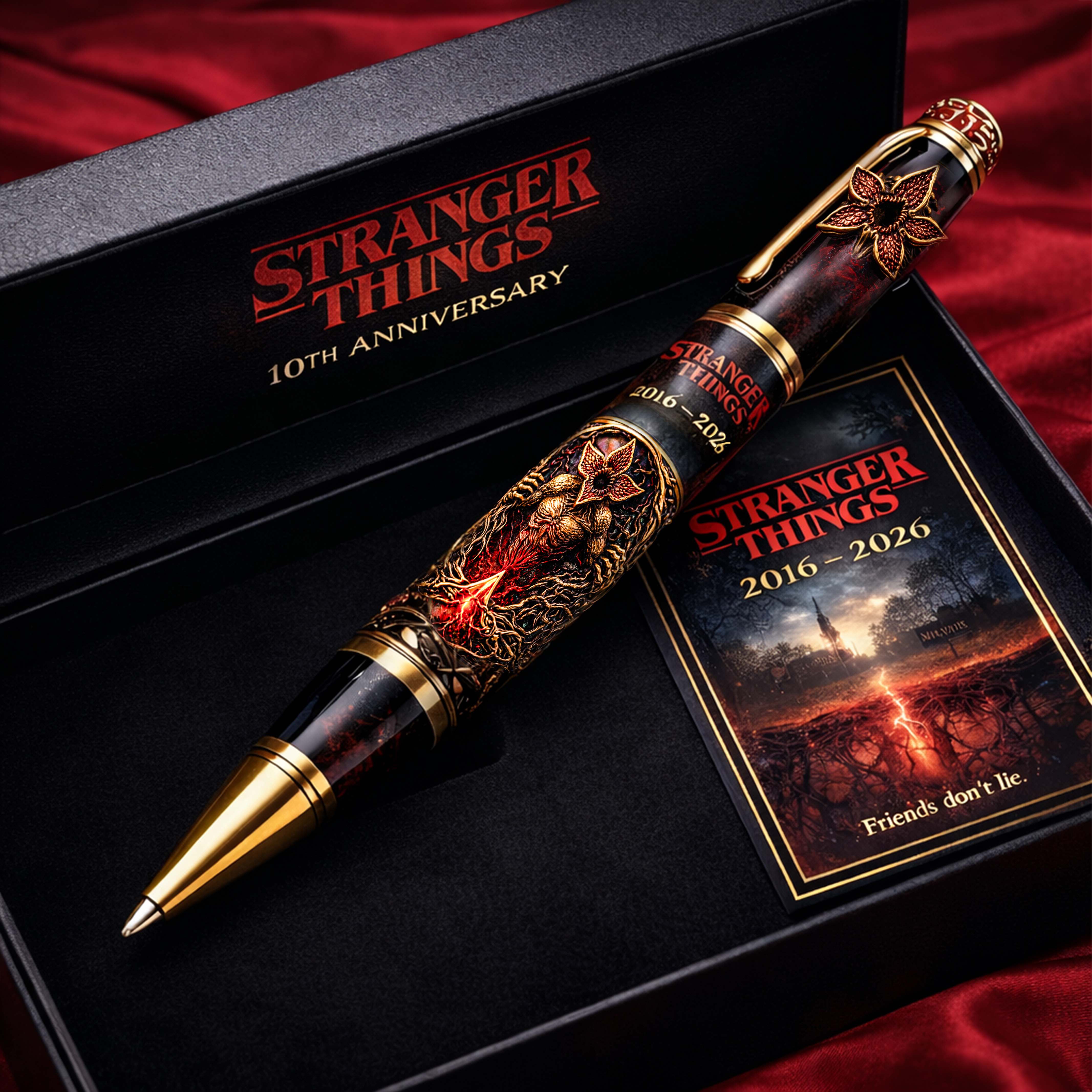 Stranger Things – 10th Anniversary Collector Pen (2016–2026)