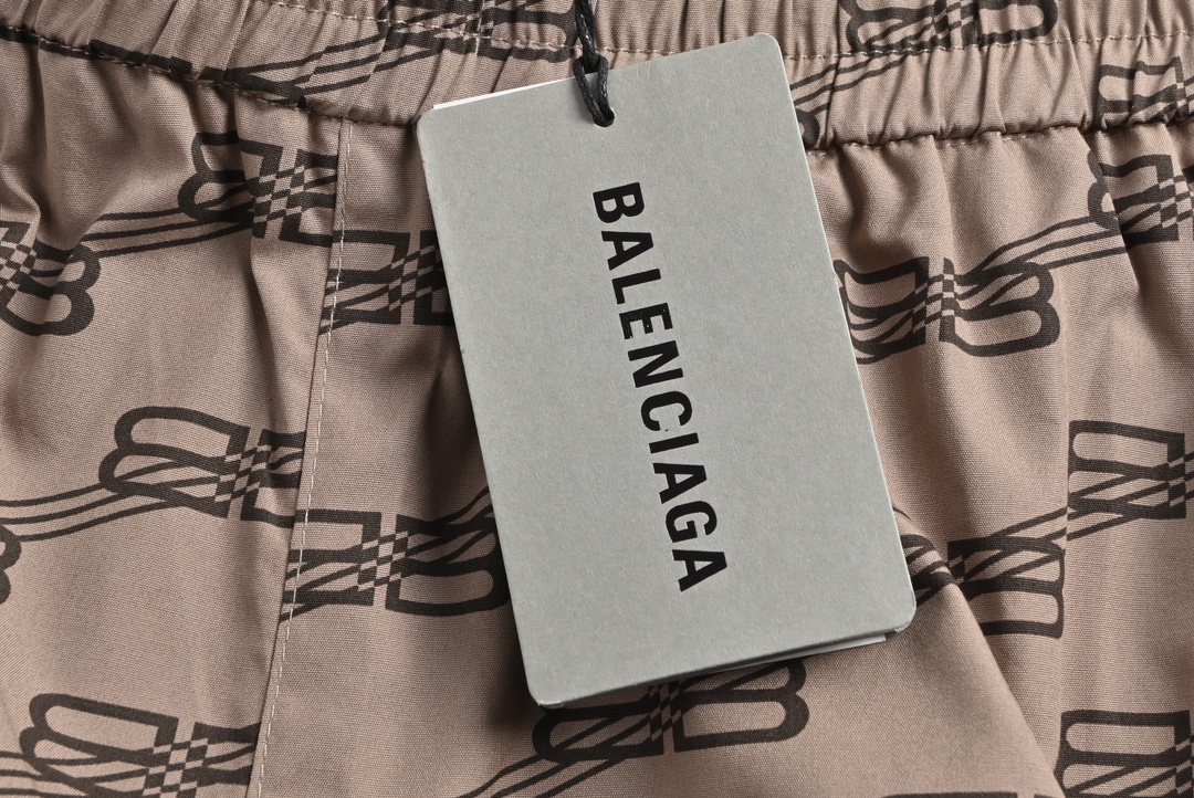 Balenciaga 22Fw Khaki Twill Lock-Button Set Trousers
