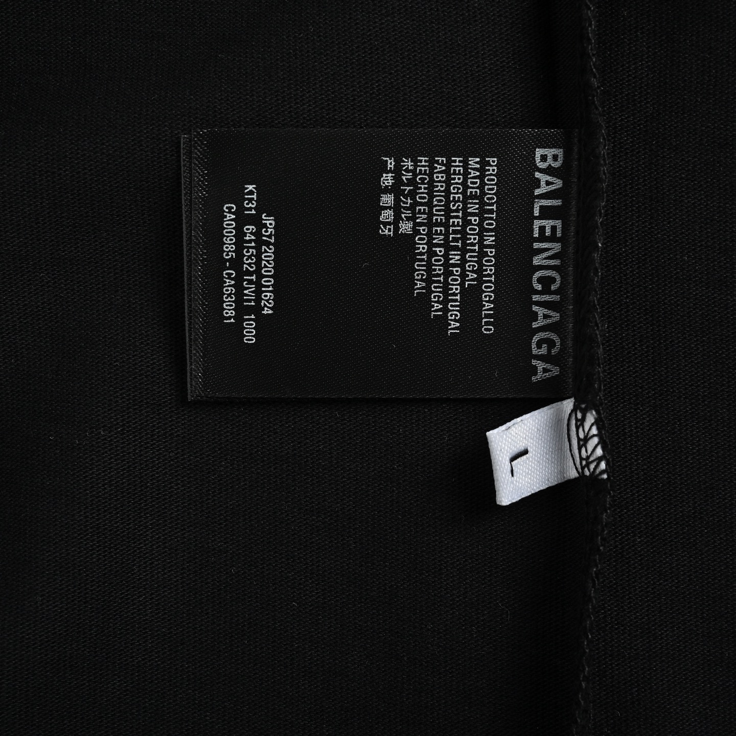 Balenciaga 25ss graffiti print short sleeve