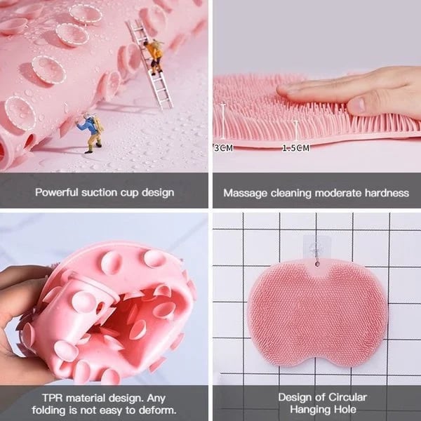 🔥🔥 Hot Sale - 45% OFF)Shower Foot & Back Scrubber, Massage Pad