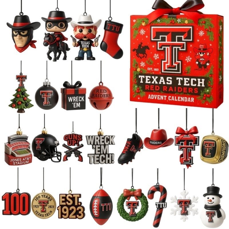 Texas Tech Red Raiders Limited Edition 2025 Advent Calendar
