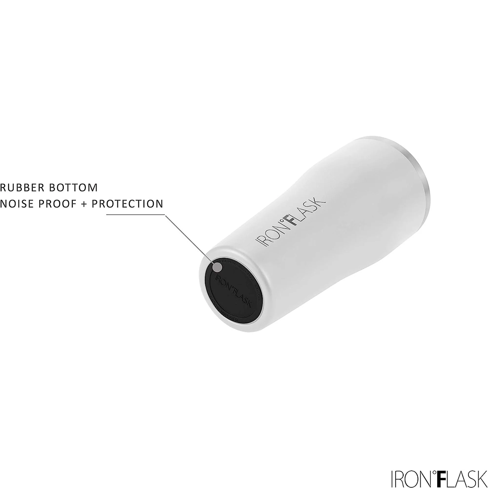 IRON °FLASK Insulated Rover Tumbler w/Lid & Straw, Stainless Steel Bottle, Day & Night, 24 Ounces