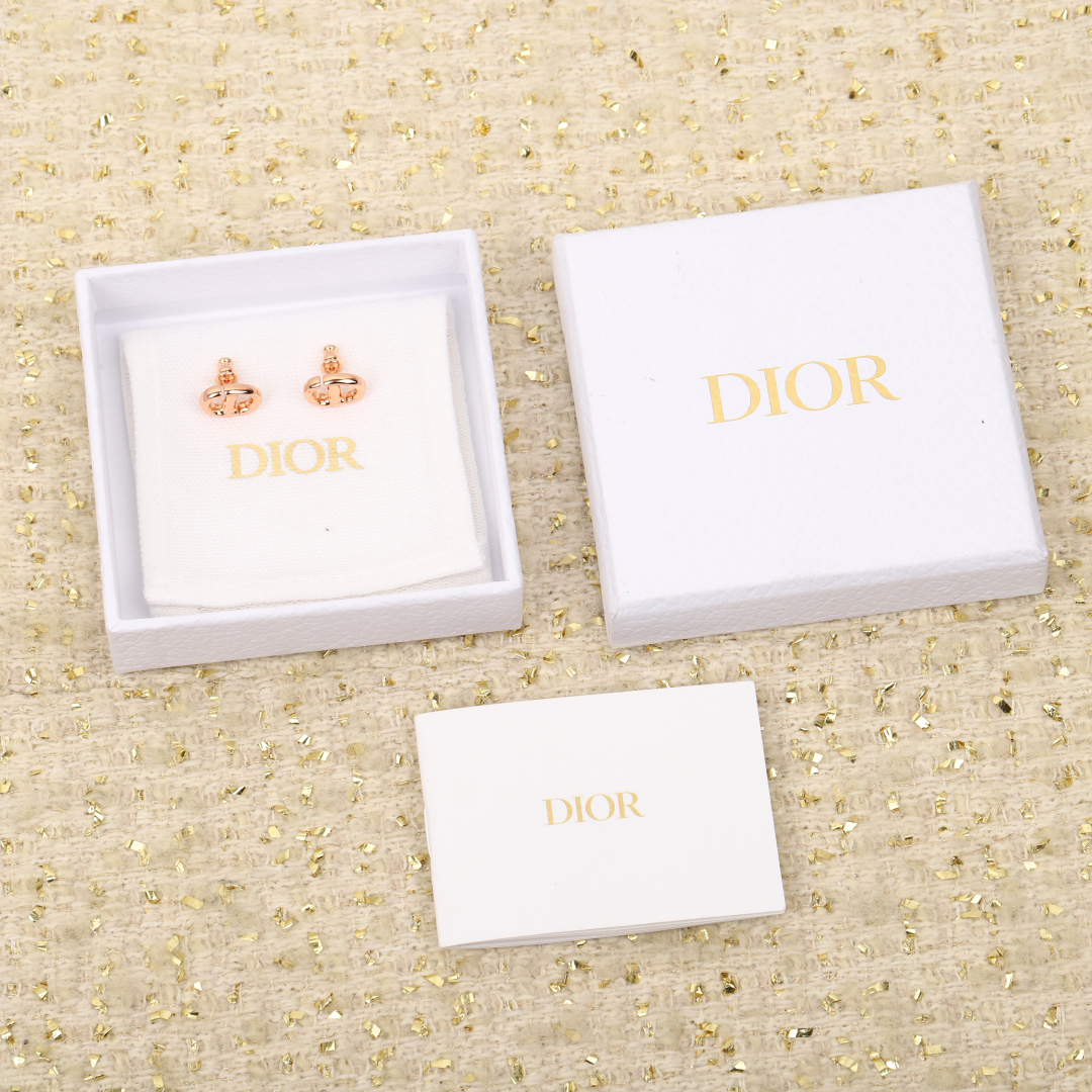 Dior CD letter earrings