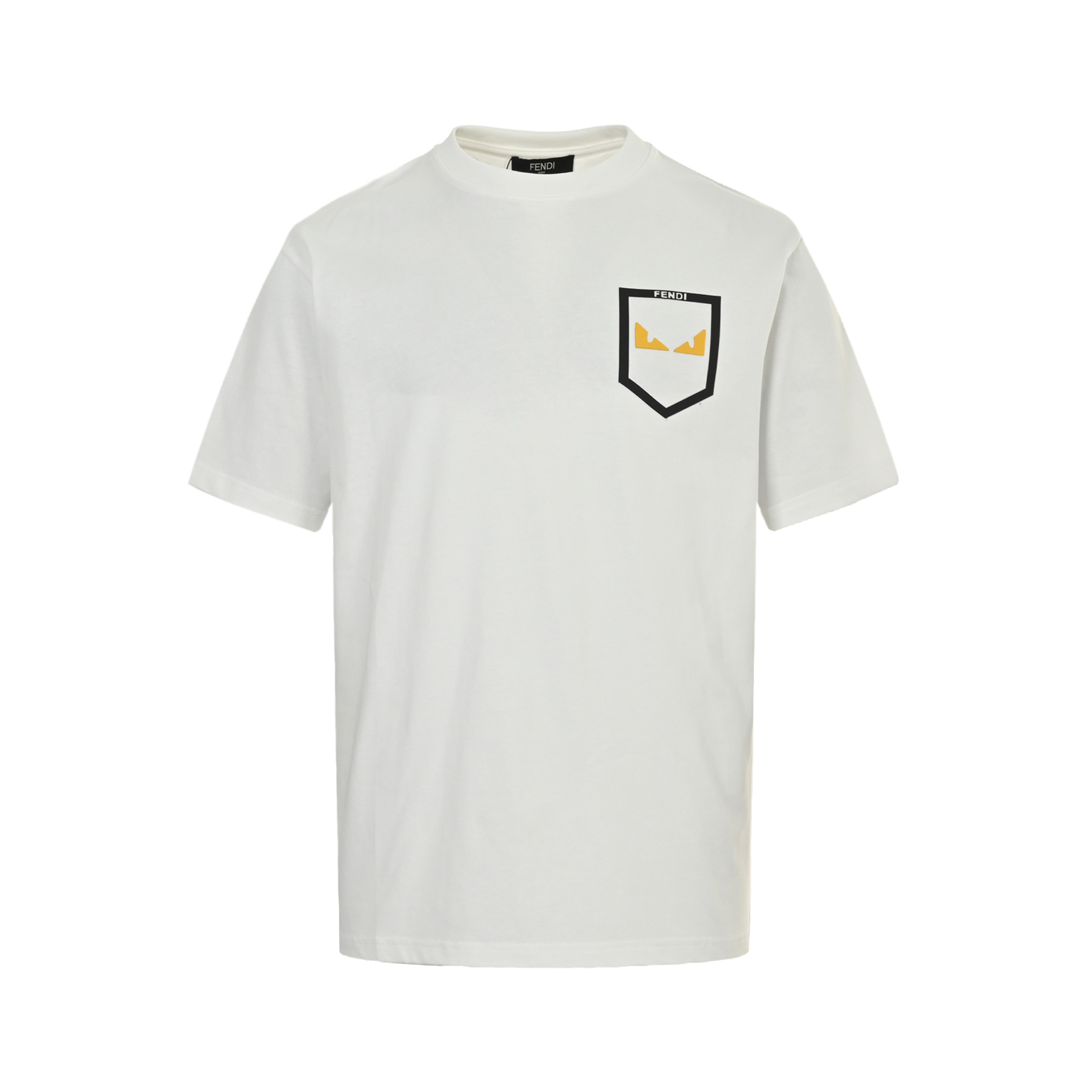 Fendi 25ss rubber pocket eye short sleeve