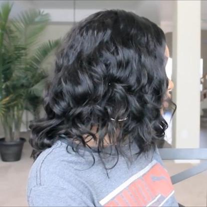 New Affordable Basic Cap Frontal Lace Wig Perfect For Summer!!! Wavy Bob