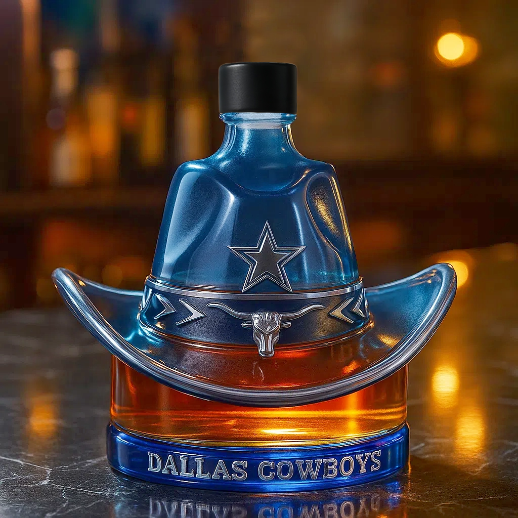 Western Glory, Lone Star Pride — Dallas Cowboys Whiskey Bottle