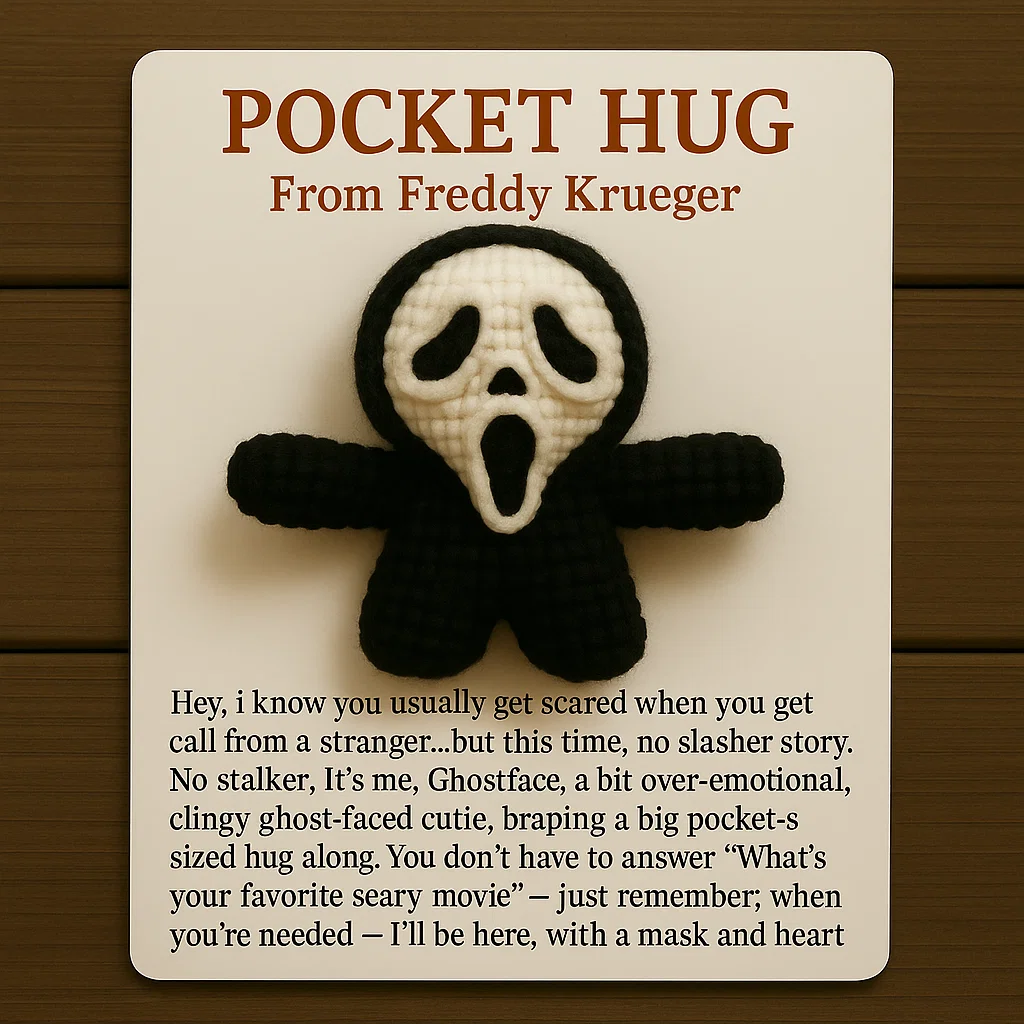 Horror Character Pocket Hug