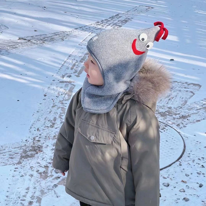Baby & Children's hats,organic wool fleece balaclava