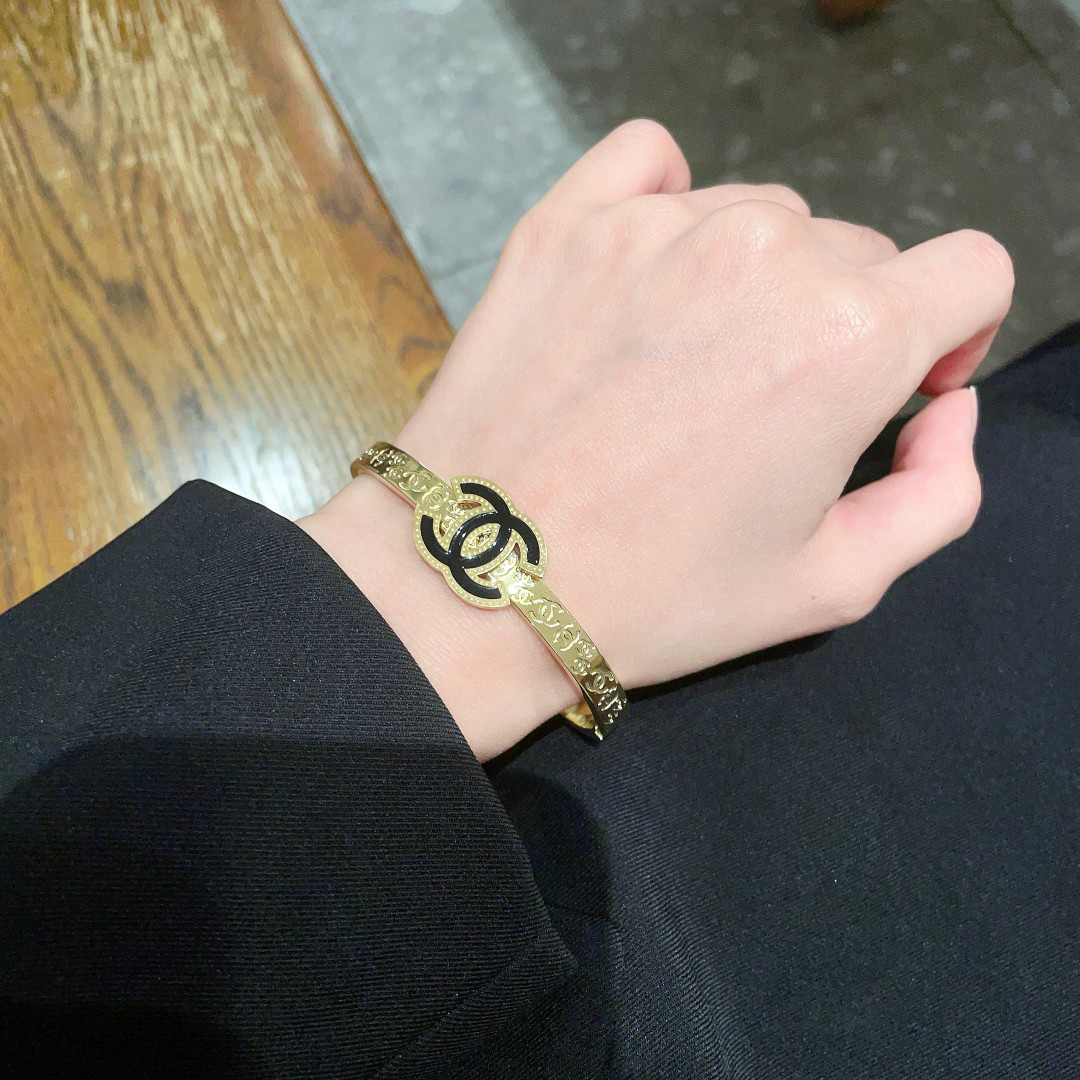 Chanel 3D CC Bracelet