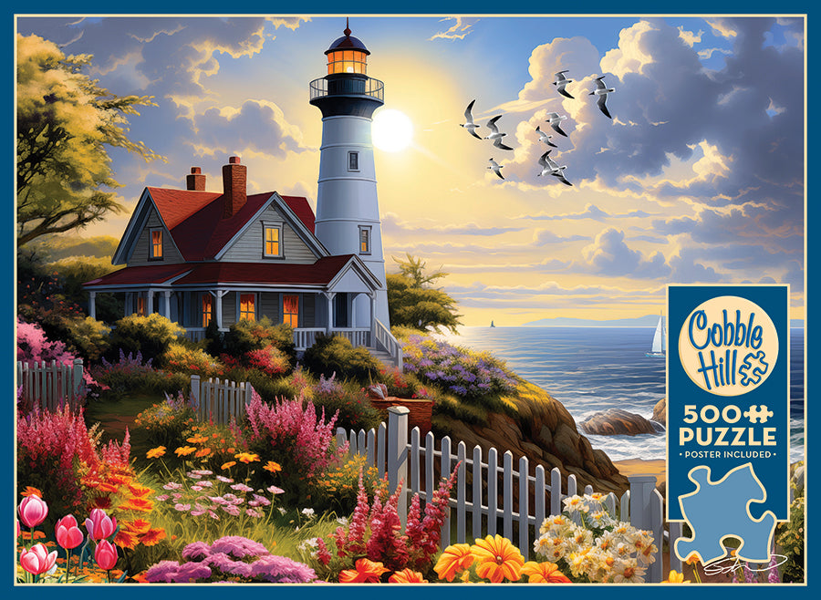 To the Lighthouse | 500 Piece | AI Assistance