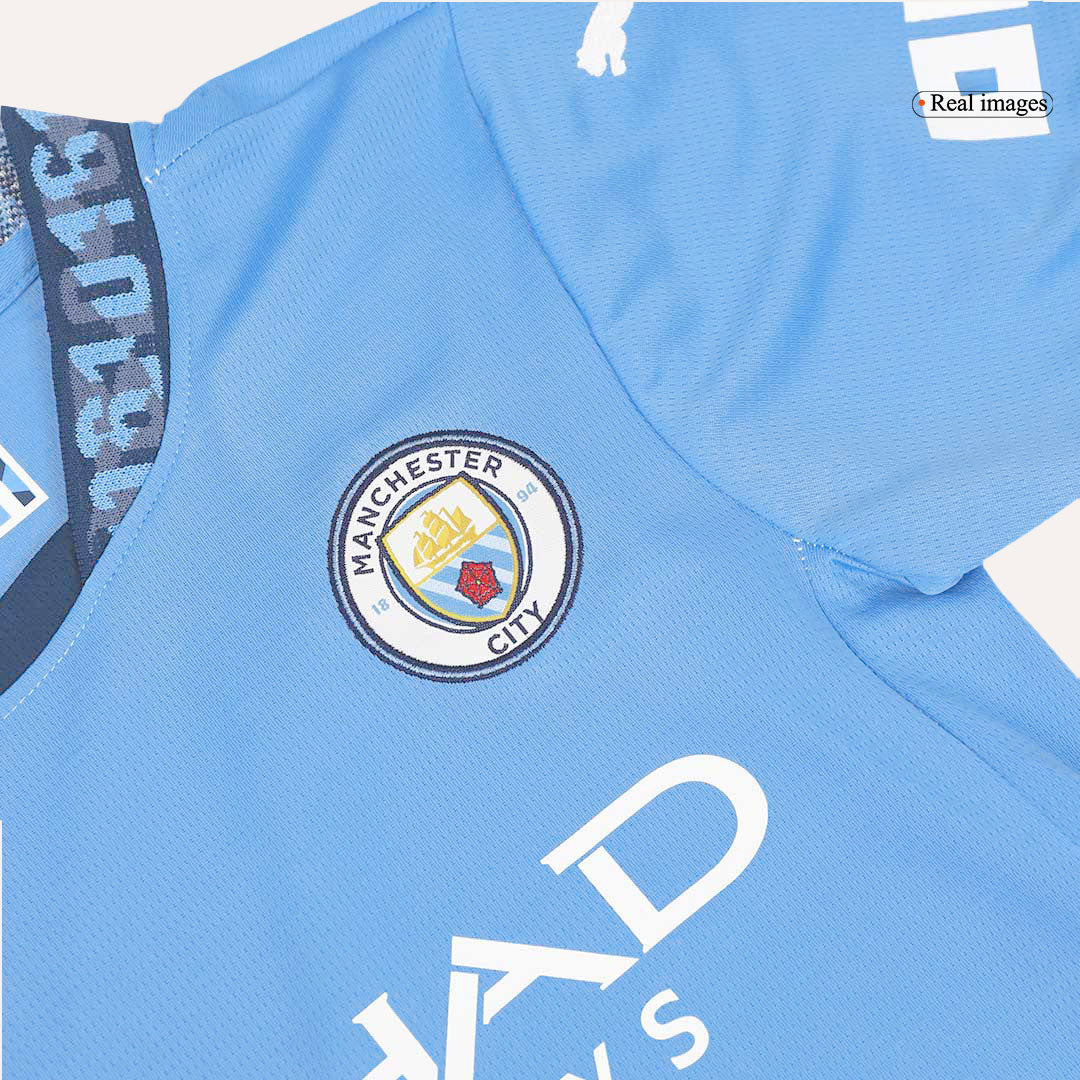 Manchester City Kids Football Kit (Shirt+Shorts+Socks) 2024/25