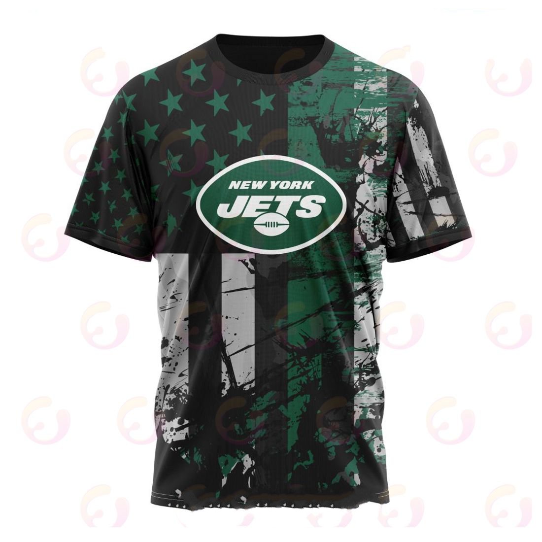 NEW YORK JETS 3D HOODIE JERSEY FOR AMERICA