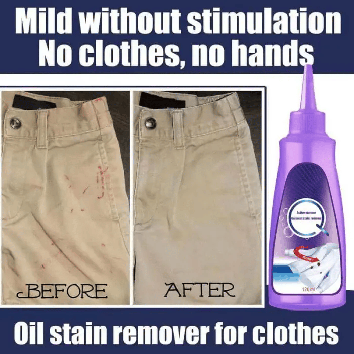 Summer Hot Sale🎁 49% OFF 😊Active Enzyme Laundry Stain Remover