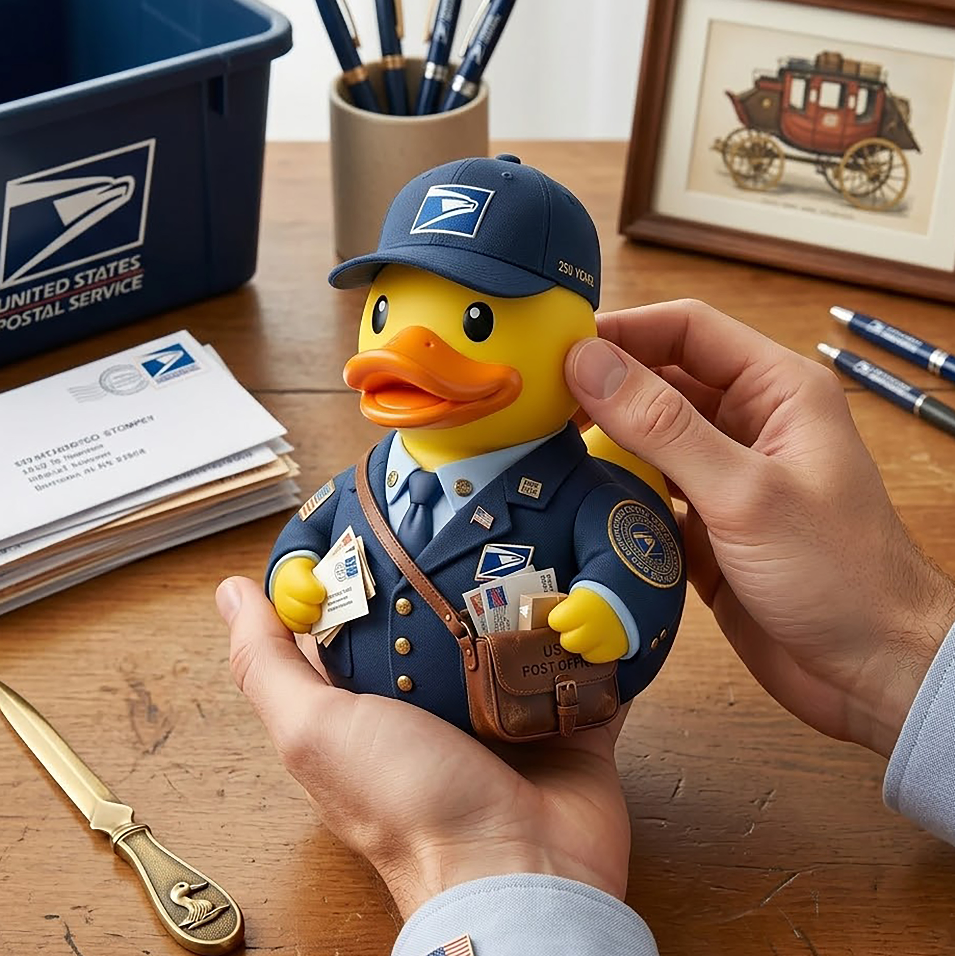 📮 USPS 250th Anniversary Postal Duck Collector Edition