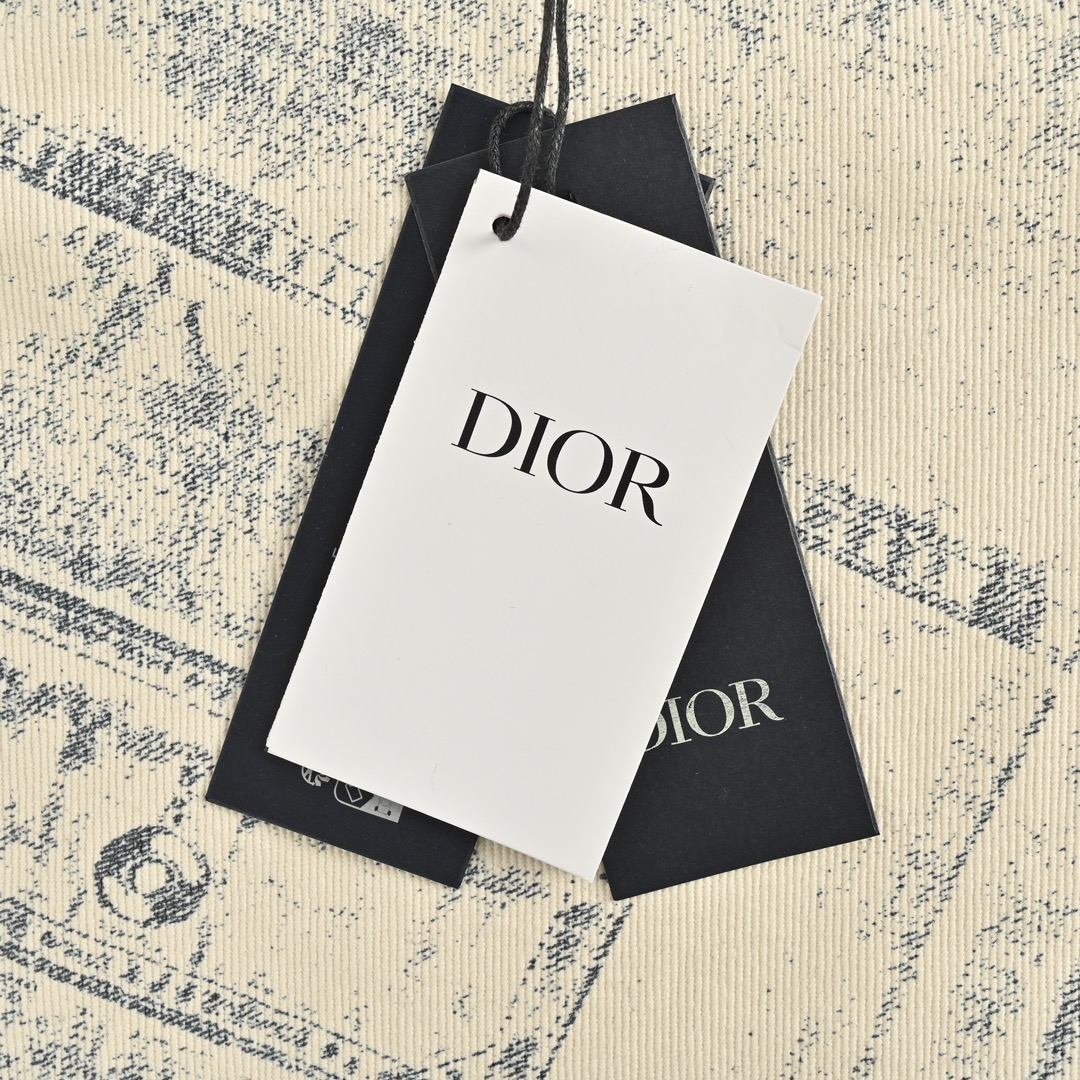 Dior 24Fw ink sketch print denim jacket