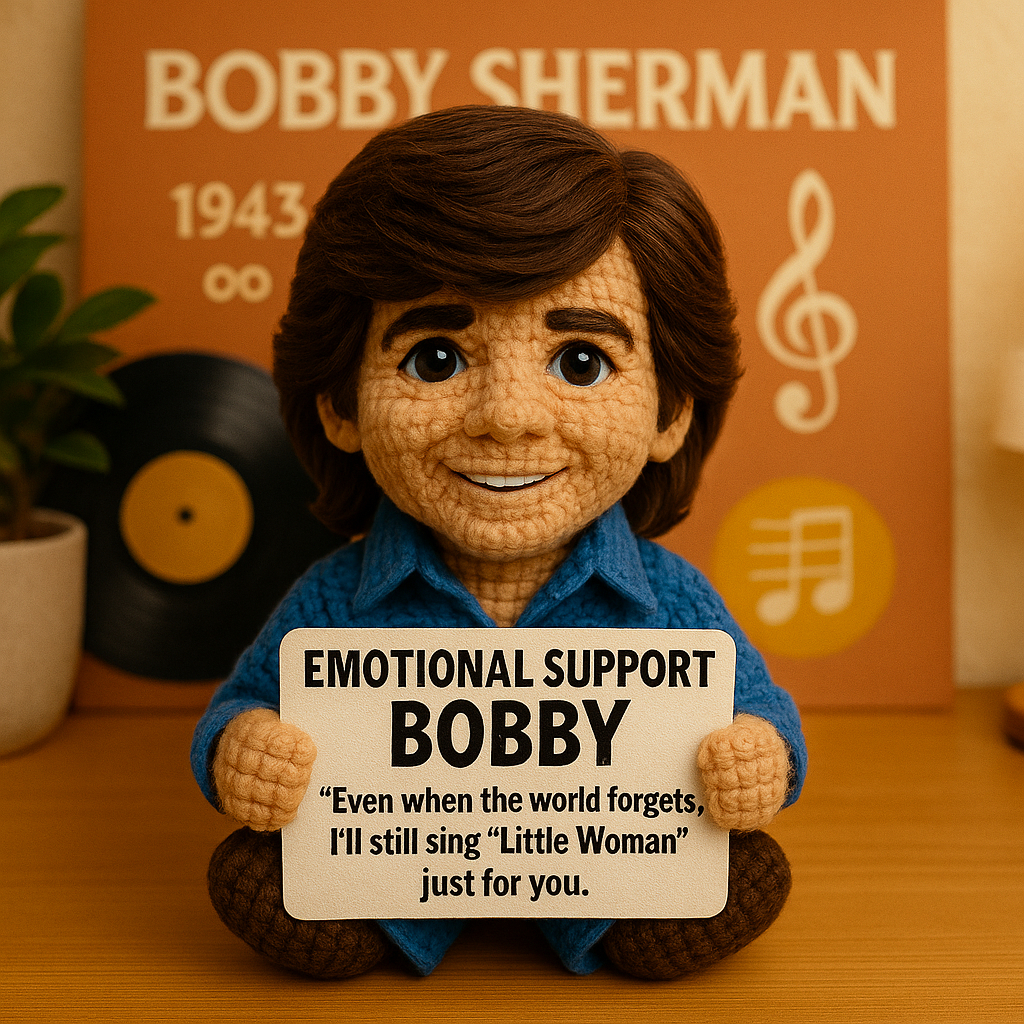 🧸 Emotional Support Bobby – A Hug from the Spotlight 🌟