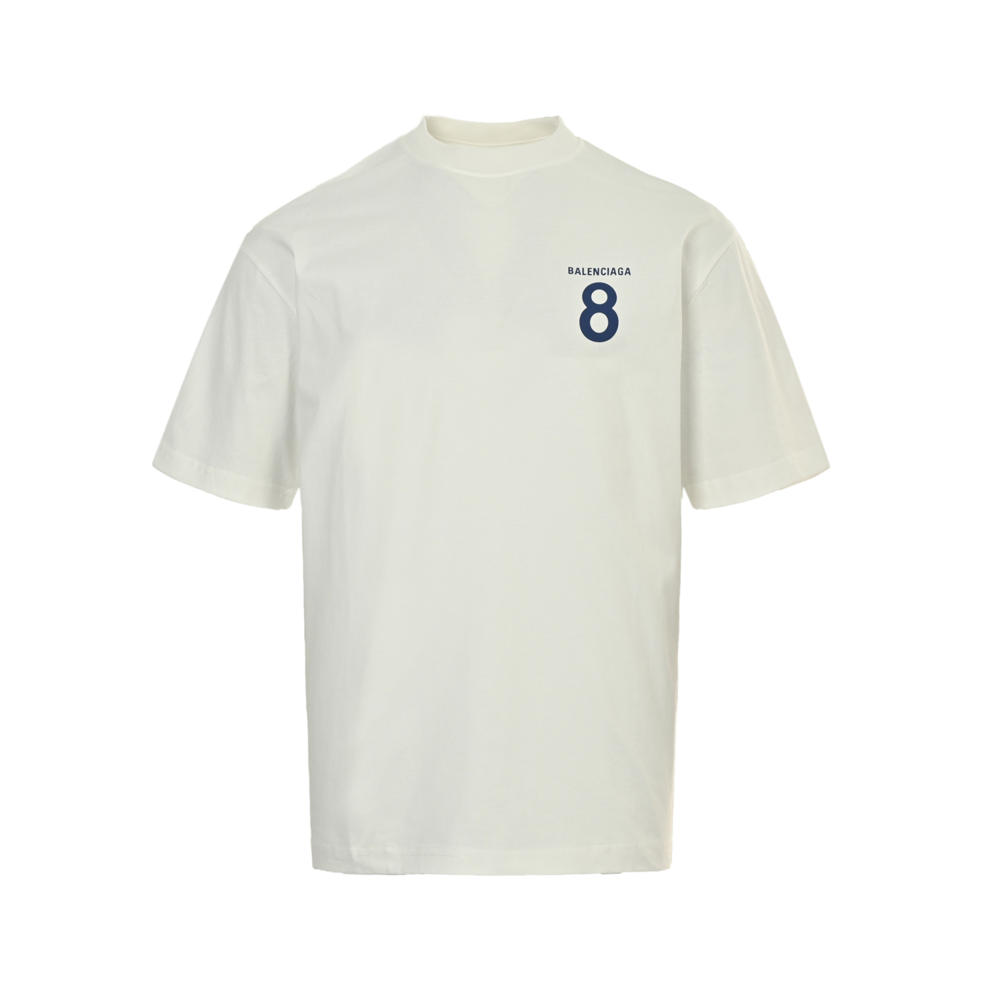 Balenciaga 25ss size 8 letter print short sleeve