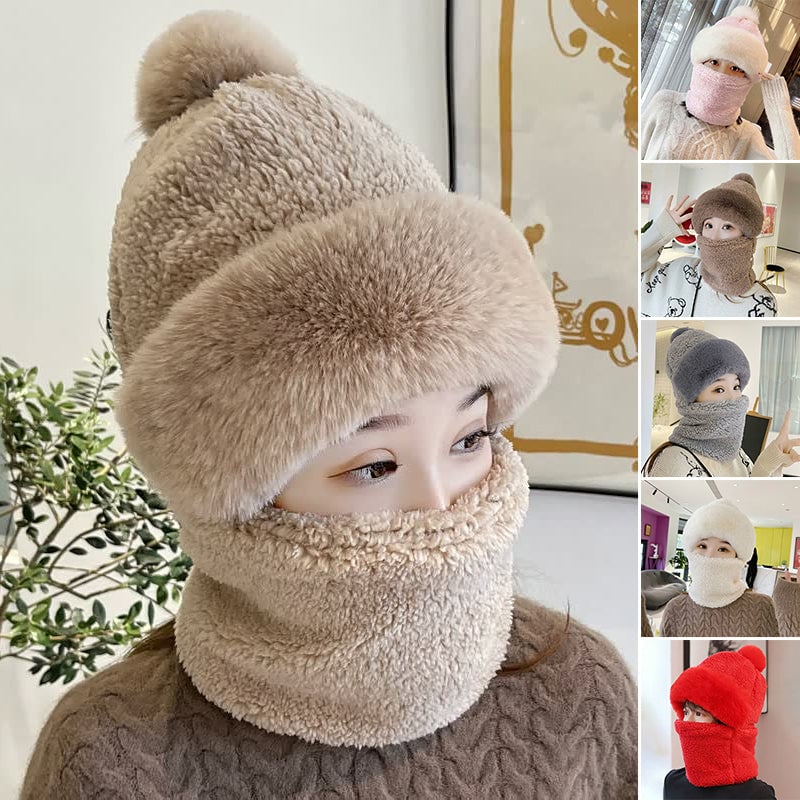 ❄winter promotion 49% OFF❄ Women's cycling windproof scarf hat
