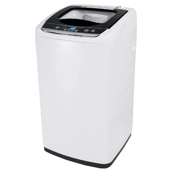 BLACK & DECKER Small Portable Washer 0.9 Cu. Ft. with Transparent Lid & LED Display