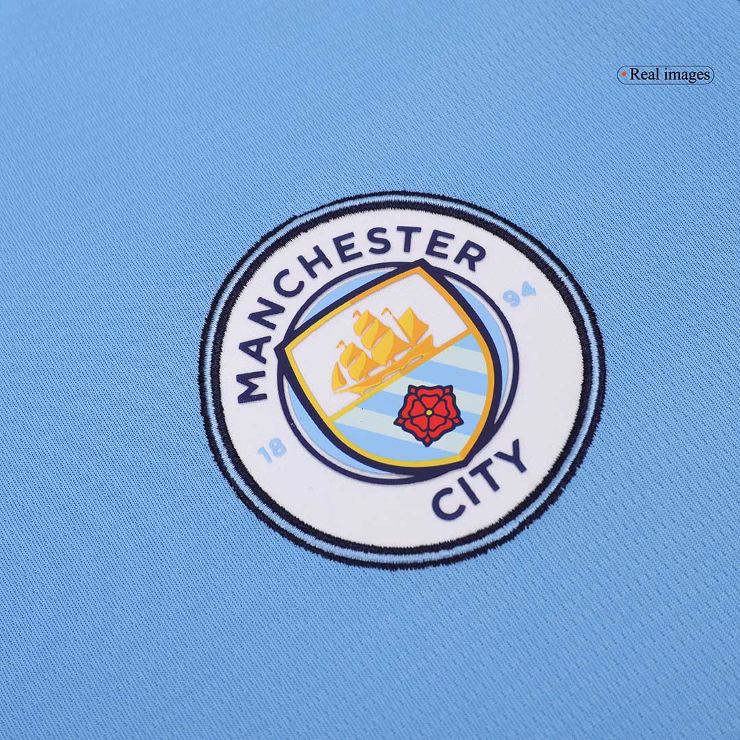 Manchester City 2024/25 Home Long-Sleeve Football Shirt