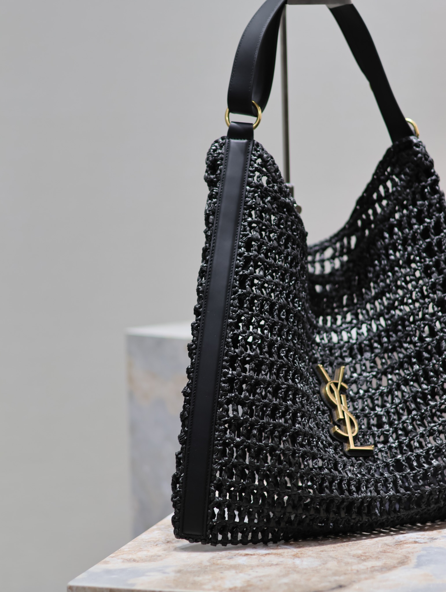 Yves Saint Laurent OXALIS Woven Shopping Bag 781289