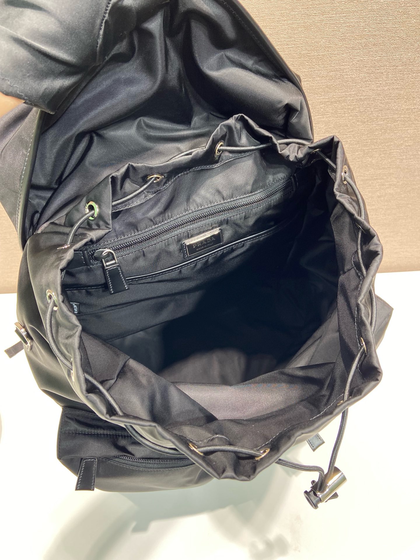 Prada nylon fabric backpack 2VZ108