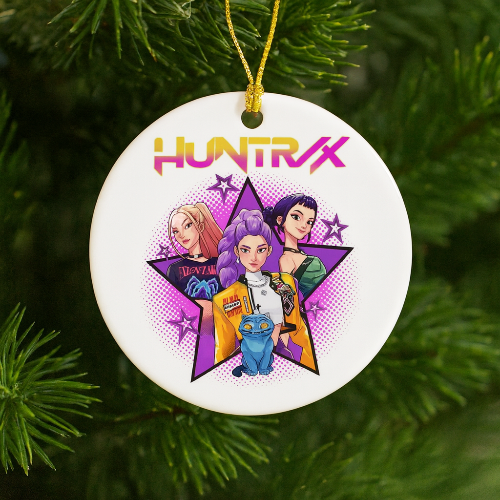HUNTRX K-Pop Holiday Ornament 2025