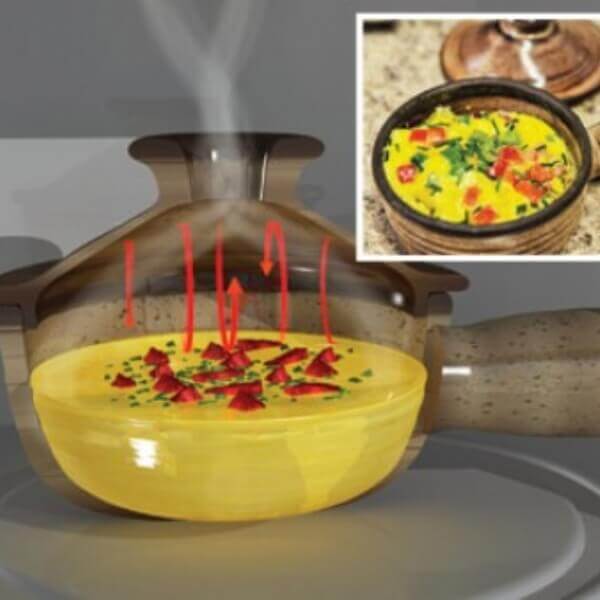 🔥Christmas Sale 50% OFF—Non-Stick Ceramic Microwave Cooker Comes with Free Gourmet Recipes