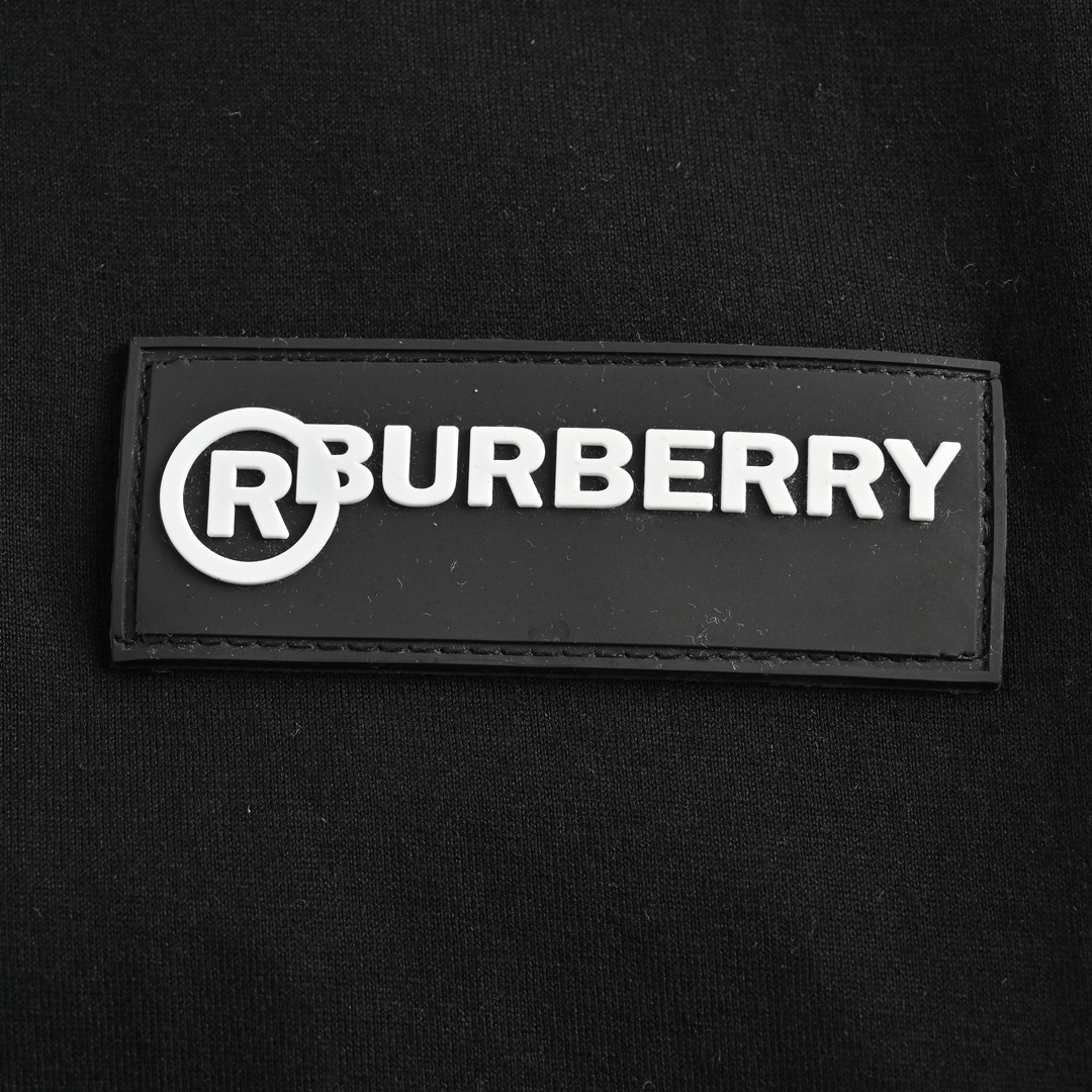 Burberry side check stitching short sleeves