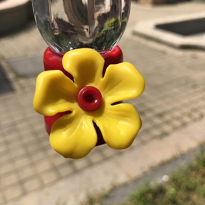 4pcs Mini Hummingbird Feeder with Hanging Wires For Outdoor