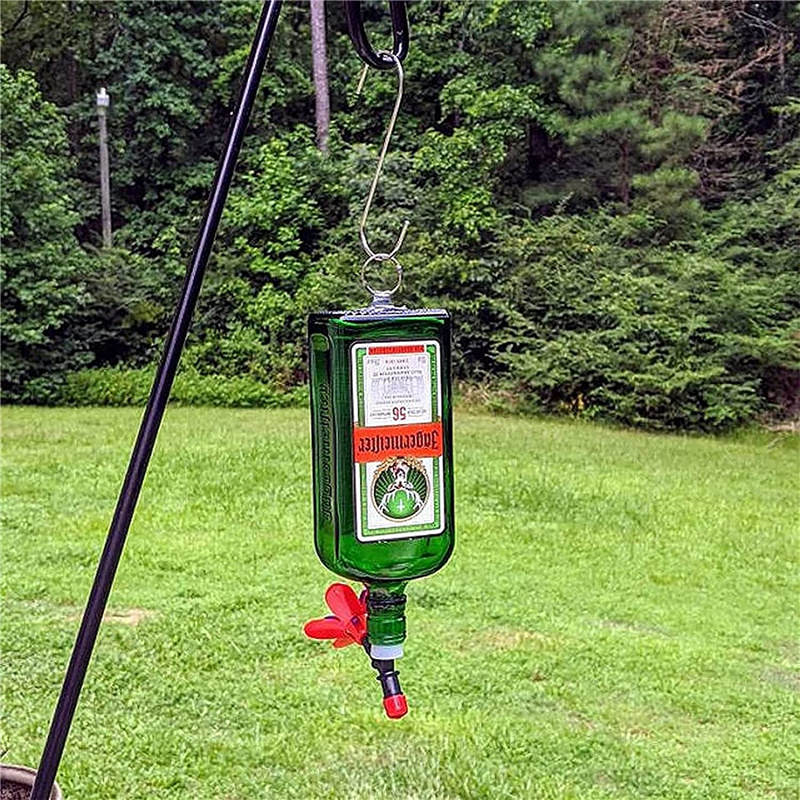 【Buy More Free More】Wine botle Hummingbird Feeder
