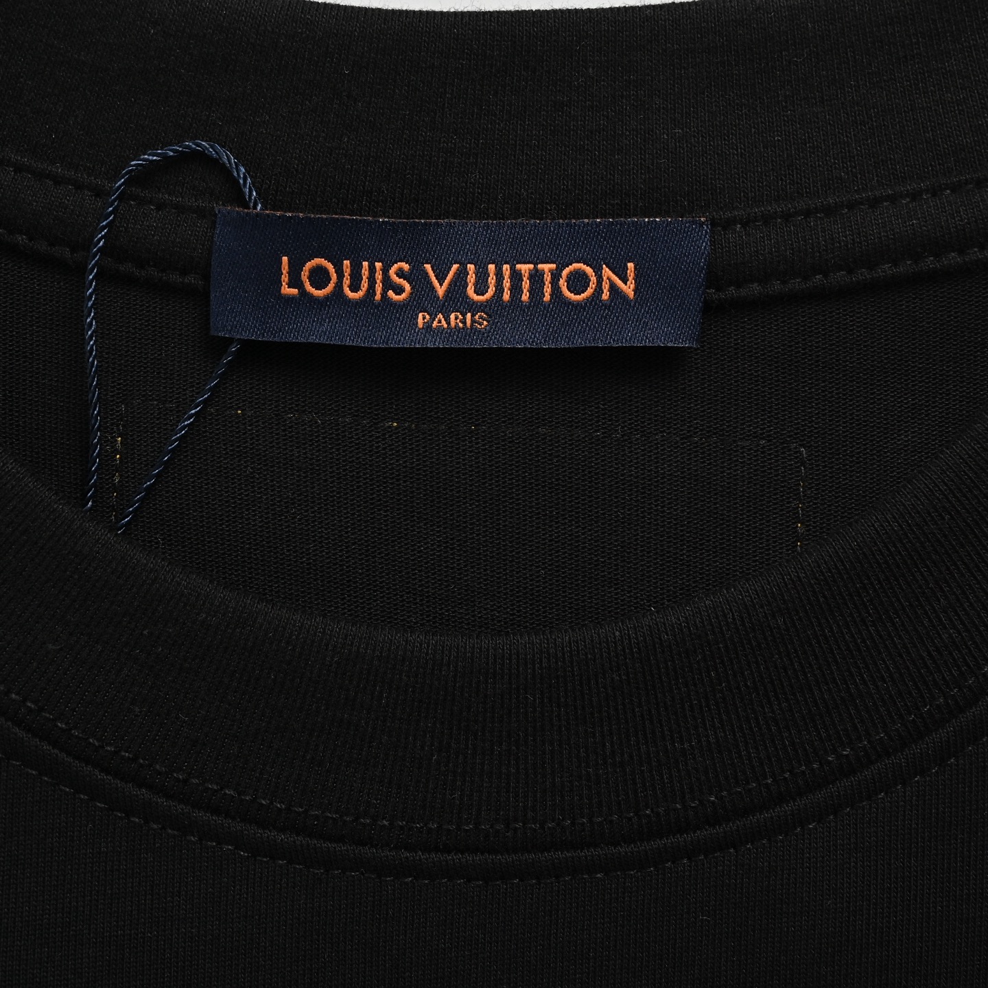 Louis Vuitton 25ss rooftop sunset rhinestone short sleeve