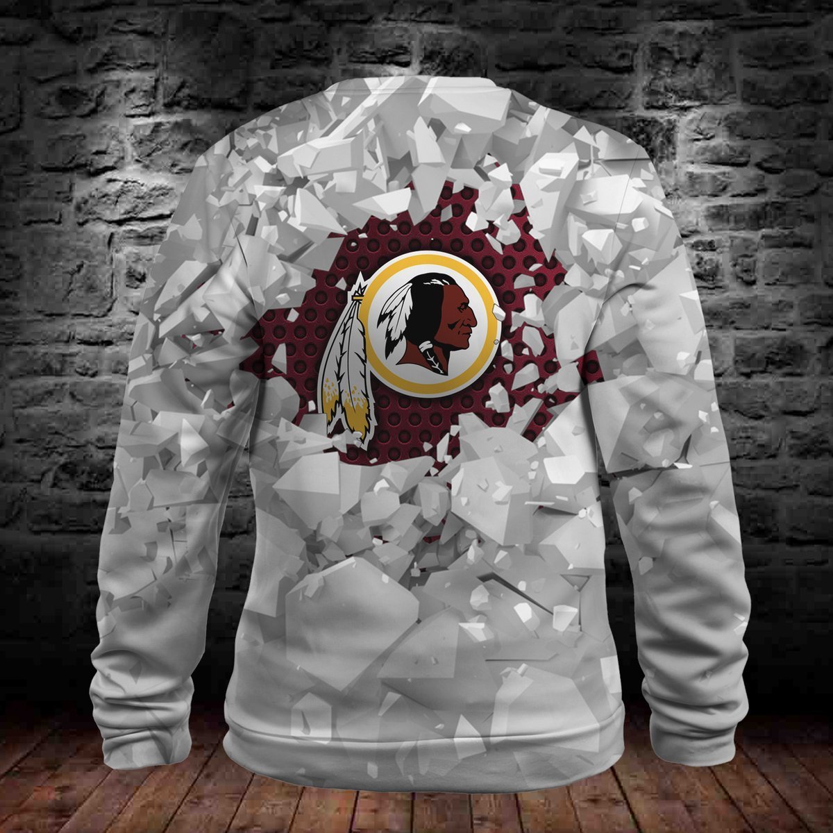 WASHINGTON HOODIE 3D ICE11