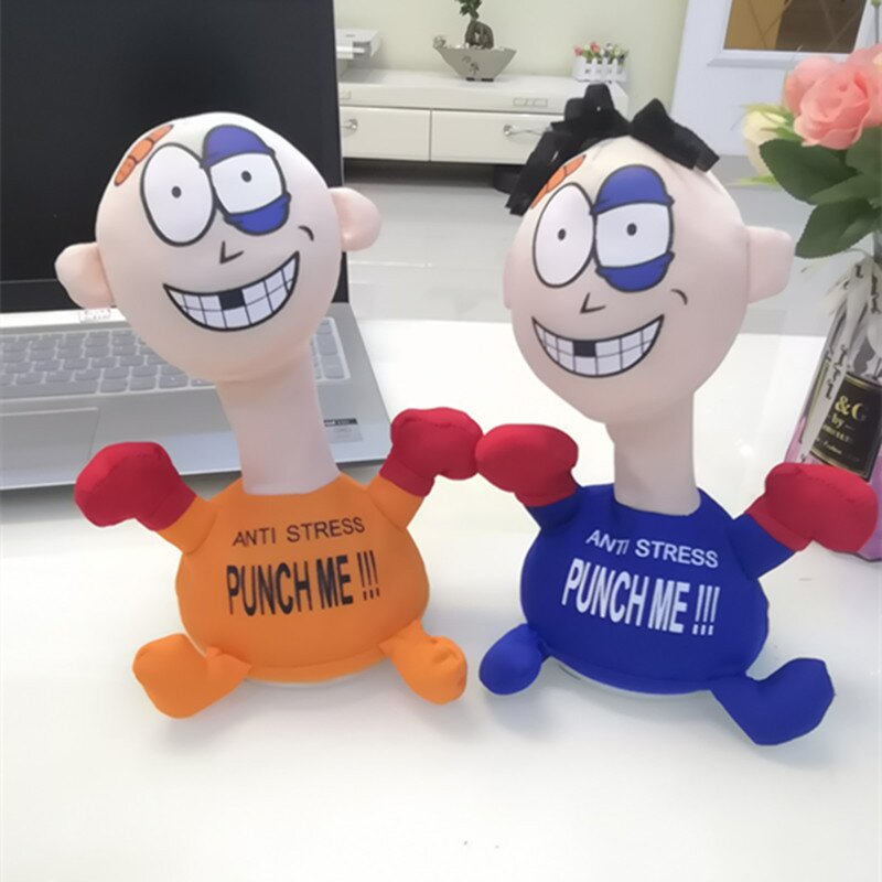 Funny Punch Me Screaming Doll