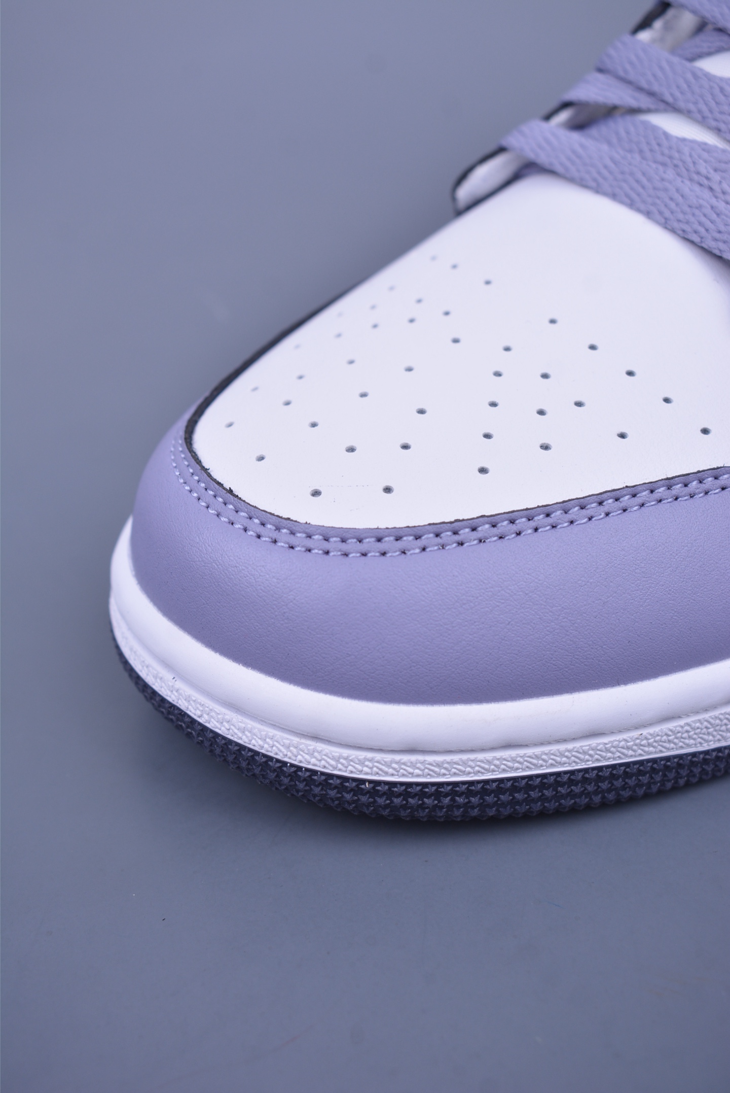 Nike Air Jordan 1 Mid AJ1 Basketball Shoes White Purple DQ8426-145